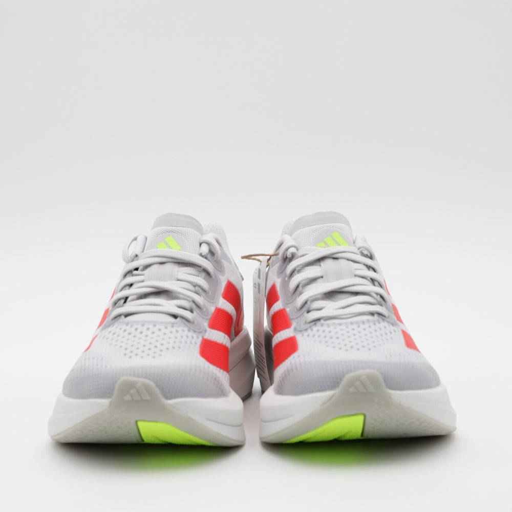 Adidas Women's Duramo Speed 2 Breathable Wide‎ Running Shoes Gray/Red Size 8 - Picture 8 of 11